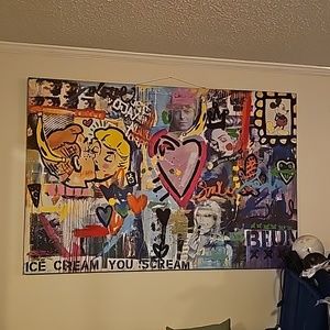 Painting canvas 6 x 4 ft